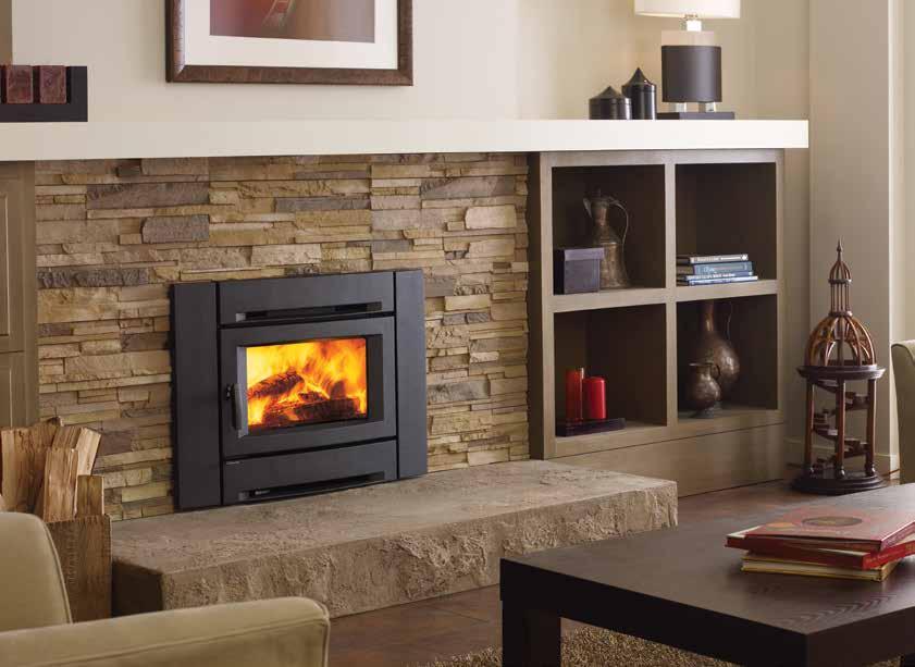 Alterra CI1250 wood insert. ALTERRA WOOD INSERT CI1250 8 TRANSFORM YOUR FIREPLACE - CI1250 The Regency Alterra Wood Insert is the next generation in contemporary fireplace design.