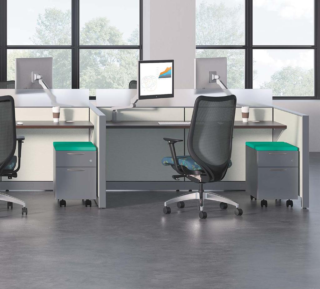 SETTING A HIGHER STANDARD Greater flexibility. Higher quality. Smarter technology. Abound offers all that and more to deliver high-performance workspaces.