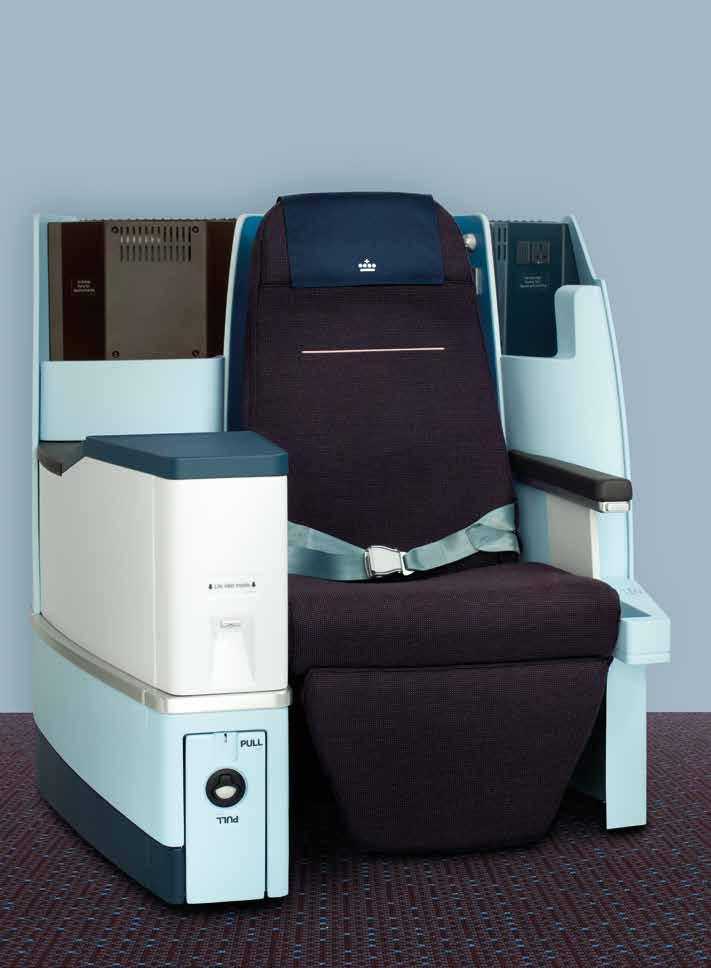 Supreme comfort and more personal space KLM introduces a full-flat seat made for its passengers comfort.