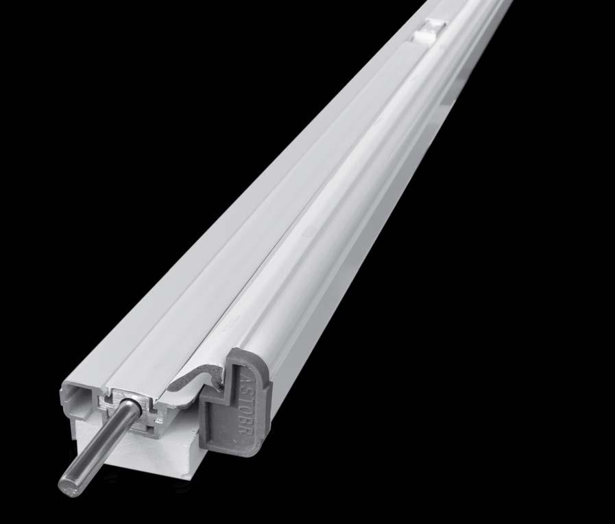 DLP Industries Aluminum Astragal Feel safe and secure with the DLP Aluminum Astragal between your doors.