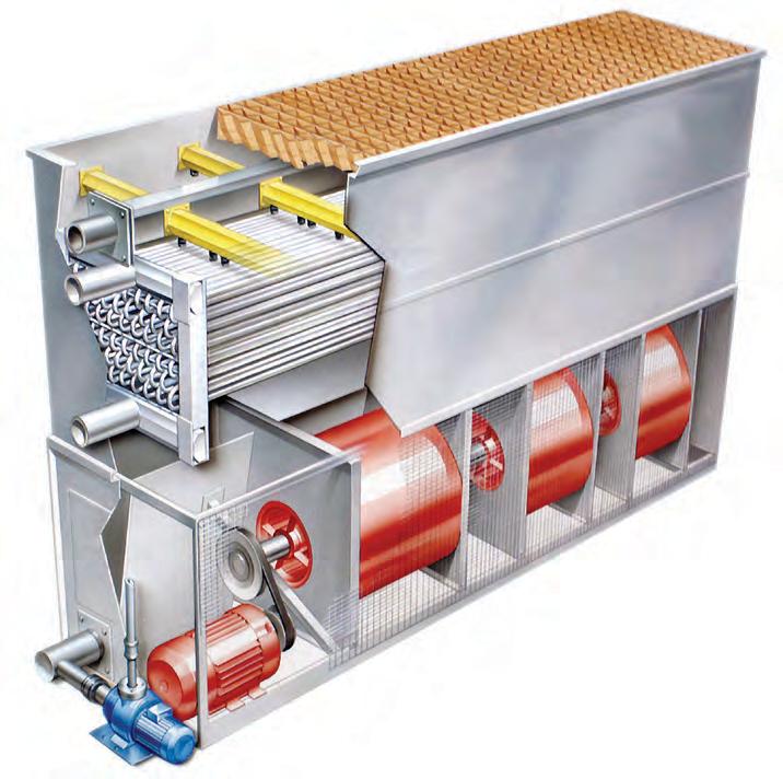 MC Fluid Cooler 5 The Marley MC Fluid Cooler is particularly suited to the urban environment, reducing noise while increasing energy efficiency and performance.