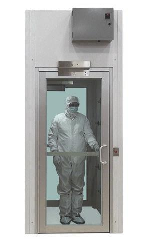 The shell and concealed air ducts (with inspection panels) are finished with a powder-coat paint that provides a strong, durable cleanroom-compatible finish.