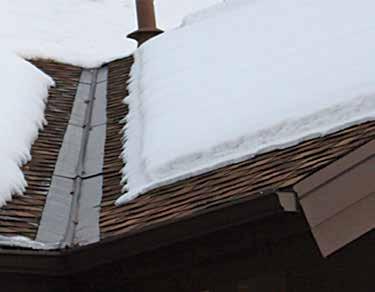 nailed or stapled under shingles for quick, easy