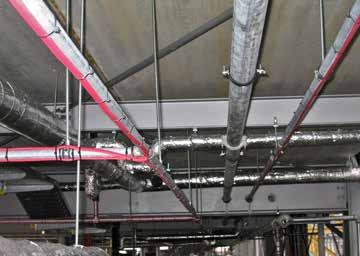 Heat tracing can be used in commercial, residential, and industrial applications with both metal and plastic piping.