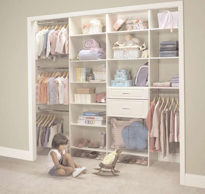 M astersuite means quality because it s produced by ClosetMaid, the