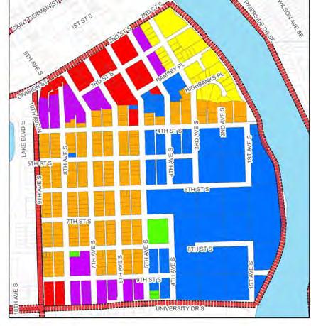 South End Framework Plan This district plays many roles within the city and the neighborhood.