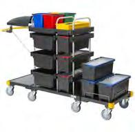 CLEANING TROLLEYS PRICES EQUIPE BOX 10L MODELS Equipe Pre-Wash II code pack.