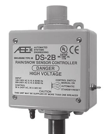 Controllers All-in-one Sensor/Controller (ASE-DS2/5) The Warmup All-in-one sensor/controller (ASE-DS2/5) has a built-in sensor to automatically activate the snowmelt heaters.