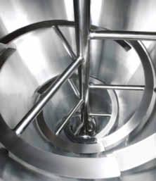 6 Krauss-Maffei BD helix dryer Process advantages Bowl design Fully heatable mixer helix Optimum blending Areas with poor blending characteristics in the lower part of the vessel are eliminated by
