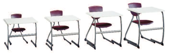 fit for all you make it yours To support everyone from preschoolers to adults, Intellect chairs come in four fixed