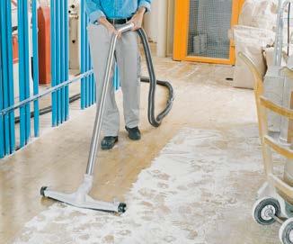 APPLICATION POSSIBILITIES For general cleaning in workshops and industrial operations,