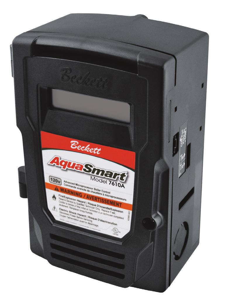 Model 7610 Description / Applications The Beckett AquaSmart 7610 advanced boiler control is a UL limit-rated control designed for use on residential and light commercial hot water boiler systems.