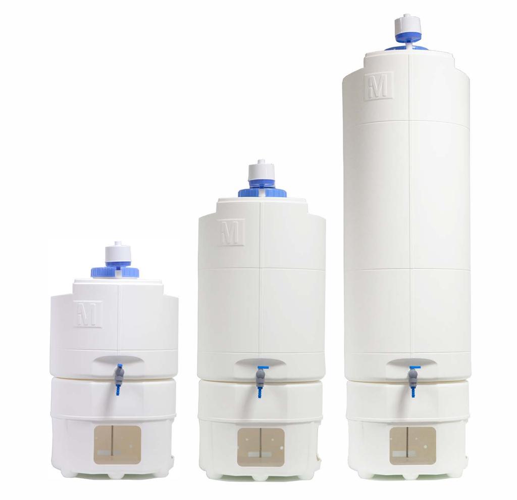 Storage Tanks and Accessories Storage with a Difference Guarantee the purity of your stored water Pure water requires a storage system to prevent