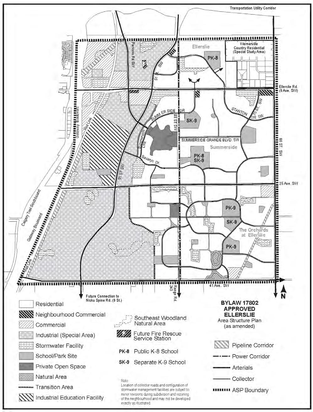 Ellerslie Area Structure Plan (As amended by Bylaw 17802, January 23,