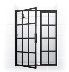 True Divided-Light Shower Doors Our original, groundbreaking design.