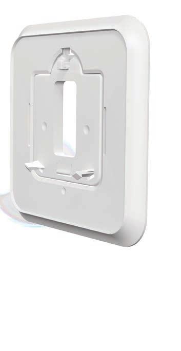 UWP mounting system A thermostat series designed with CONTRACTORS IN MIND Intuitive setup Faster installs Easy upsell Fits