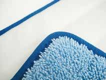 Ergonomics Microfiber mops, like some other elements, are 35% lighter than some other elements.