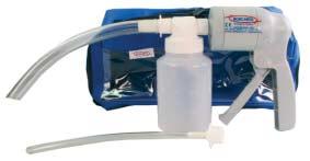 Emergency Systems E-VAC SUCTION UNIT SET Complete suction unit set in pouch with transparent frontal, containing: