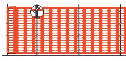 Beacon Plus Safety Fence is designed for