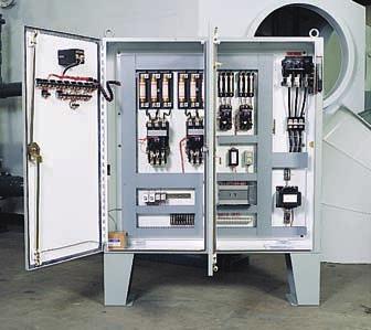 Design Criteria: V/F and VTB Series Control Panels All Tri-er scrubber packages are available with electrical control panels, which can incorporate the following features: Panel-mounted flowmeters,
