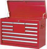 drawers, providing the smoothest operating action under any load All roller cabinets come with heavy duty 5" x 1-1/4" or 5" x 2" castors, except the massive RC41-13B which features super large 6" x