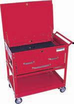 Two secure side racks for vertical storage of long tools PROD. NO. MOD.