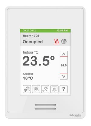 The SE8600 can also add new features like CO 2 and fresh air monitoring to the existing functions of a rooftop unit.