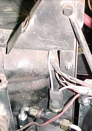 There are two white wires attached to the pressure switch route one of them to the compressor