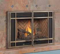 Instead, these faces attach to backing plates that take the place of the panels. This gives the impression that there are no panels on the insert and gives you a true fireplace look.