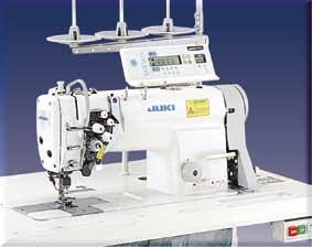2-needle,, Lockstitch Machine with an Automatic Thread Trimmer LH-3128-7 LH-3168-7 (with an organized split needle bar) Highly reliable thread trimming mechanism Simplified mechanism ensures