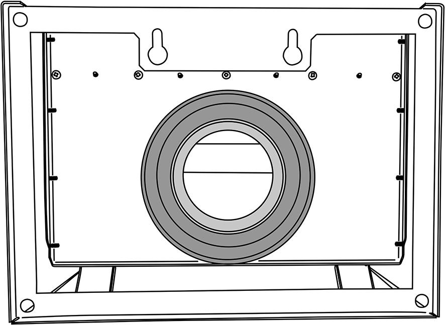 12 10 Partially Engaged Stove Body Wall Mounting Bracket Fully Engaged Stove Body Back Lip Raised Support 4.