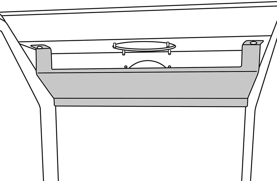 Diagram 14. 14 4.6 To replace the liners and baffle reverse these procedures. 4b.