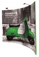 The Formulate Lite back drop is one of the easiest and most portable