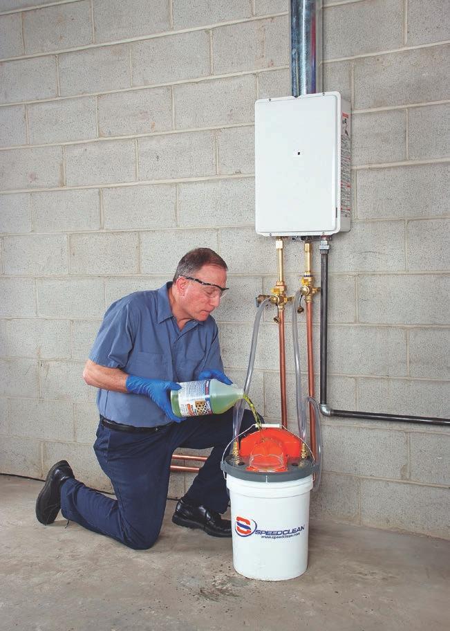 Descaling BucketDescaler Quick and Easy Water Heater Maintenance. Eliminate limescale and other deposits from water passages in just minutes.