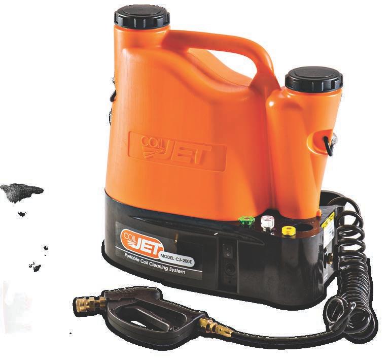 Includes: 2 standard spray nozzles, spray gun with quick disconnect, 15 power cord, and shoulder strap.