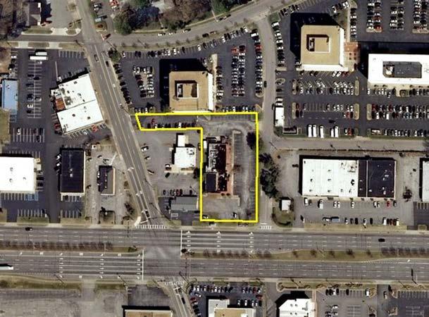 189 acres AICUZ Less than 65 db DNL Existing Land Use and Zoning District Vacant building / CBC District Surrounding Land Uses and Zoning