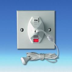 Ceiling Switches To BSEN 60669-1. Dimensions: F1340-86mm x 86mm, Fixing centres - 60.