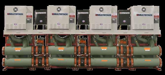Through a period of 20 years, Multistack s modular concept took off and became a strategic part of the air and water cooled chiller market.