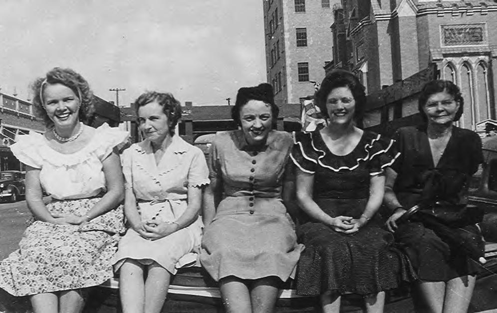Pages 128-131: The Ladies Auxillary began in the early- 1950 s when Ms. R.J.