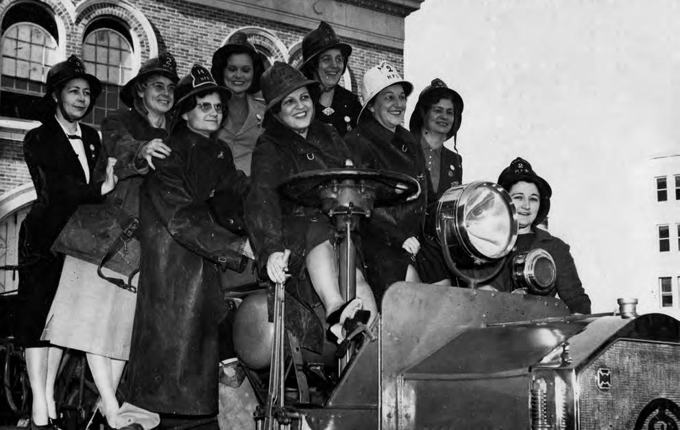 It later expanded to a large group of Fire Fighters wives who became affiliated with the Fire Fighters