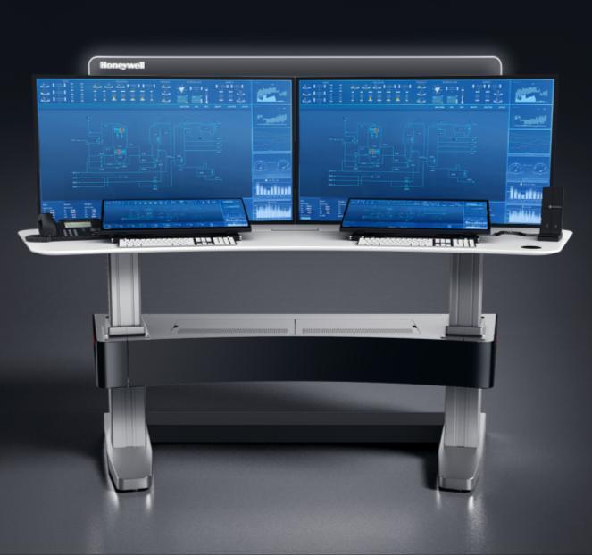 Single Visual Workspace Single continuous workspace using 55 ultra hi definition (4K) monitors Flexible layouts of displays as well as related applications and video optimizing the operators