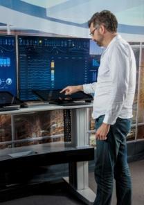 Advanced Operator Touchpanel 24 multi-touch panel primary device for operator navigation and control Data