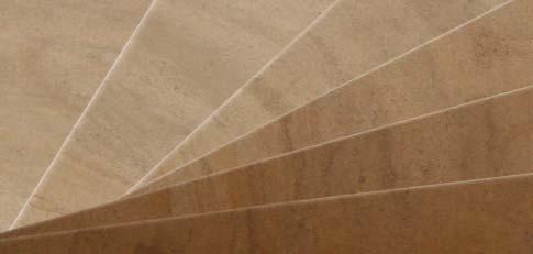 right) Silver travertine antiqued