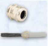 Cable gland installation for the cable between the