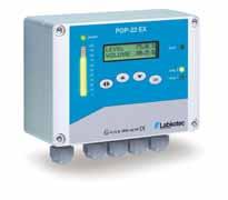 POP-22 EX Level Controller to monitor levels, control pumps and valves Fuel tank level measurement PA/3W zone 0 0/4.