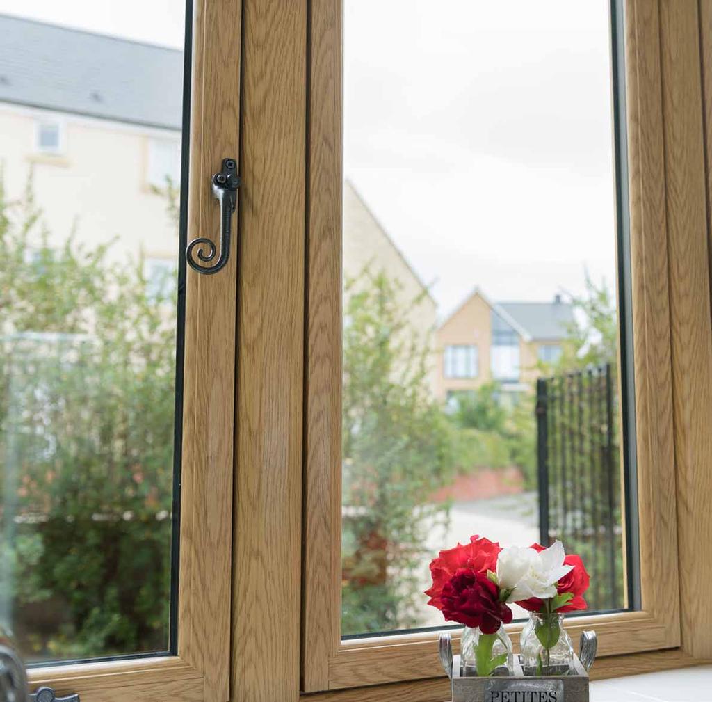 FLUSH SASH Heritage Flush Sash windows look great in any surrounding; modern townhouse or country cottage.
