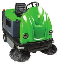 Vacuum Sweepers 1280 Sweeper (Battery Operated) The 1280 Sweeper is a compact and maneuverable ride-on sweeper with a choice of three work programs to make cleaning of large surfaces easy and
