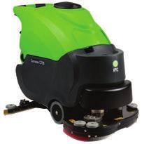 Automatic Scrubbers CT40 The CT40 comes in a very compact size with a large tank capacity. Its ease of use will offer high productivity and performance with very little training required.