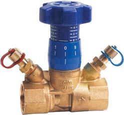 Balancing Valves Manual Balancing Valves Cim 787series variable orifice balancing valve is suitable for flow control in heating or cooling systems.