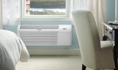 FRP12ETT2R Air Conditioner / Electric Heater Product Dimensions Height 16" Width 42" Depth 13-13/16" More Easy-To-Use Features Comfort Control Design Simple controls allow guests to customize their